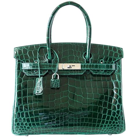 hermes birkin emerald green